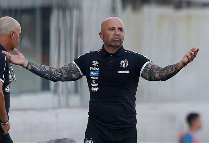 Sampaoli mexeu bem e Santos venceu com gol no final