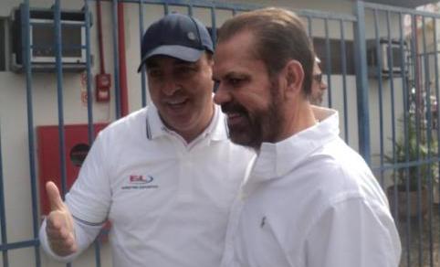 Edivaldo Ferraz (e) e Reinaldo Carneiro Bastos (d) comandam o Futebol Sustentável - Foto: Oscar Silva Edivaldo Ferraz (e) e Reinaldo Carneiro Bastos (d) comandam o Futebol Sustentável - Foto: Oscar Silva