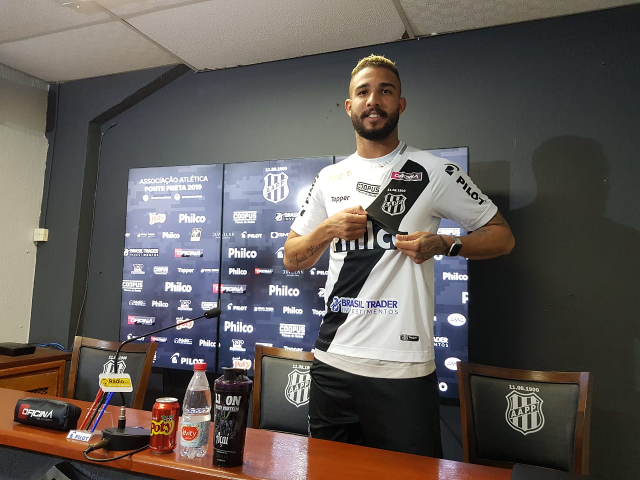 Série B: Atacante chega na Ponte e revela conversas com Roger: “Ainda sou um garoto”