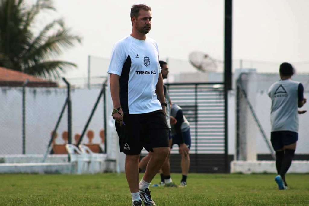 Kleber Romero assume o comando do Treze. (Foto: Ramon Smith / Treze FC)