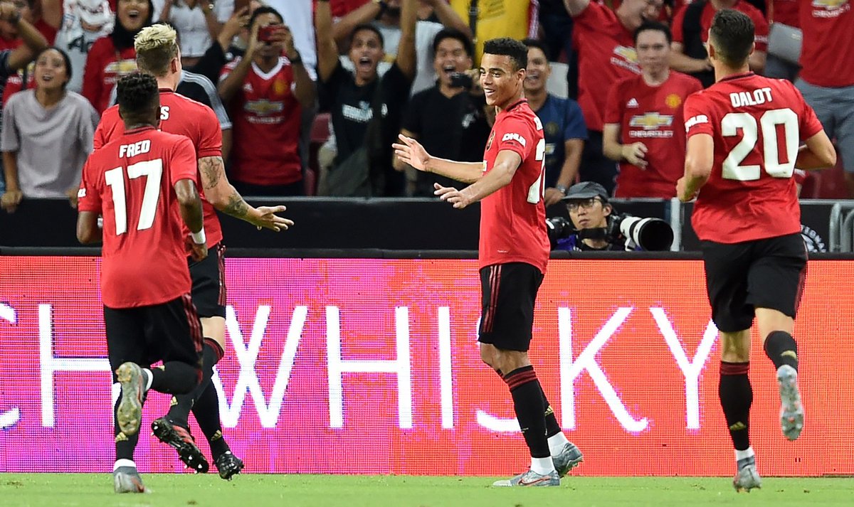 Em Cingapura, Manchester United vence a Inter de Milão em jogo amistoso