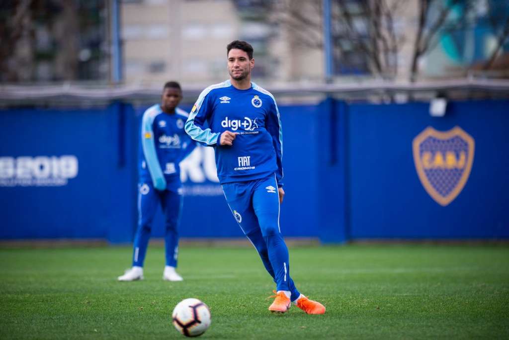 Cruzeiro treina com Thiago Neves para encarar o River; Pedro Rocha festeja chance