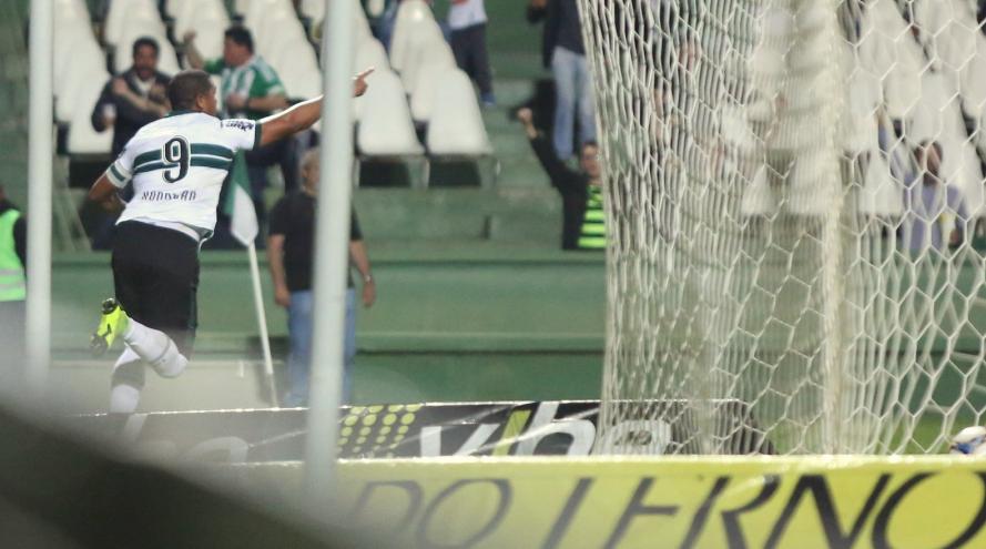 Rodrigão voltou a ser destaque no Coritiba
