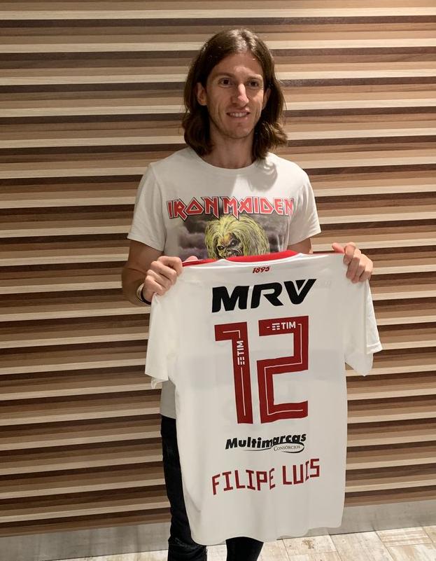 Já no Rio, Filipe Luís encara testes físicos em seu primeiro dia no Flamengo