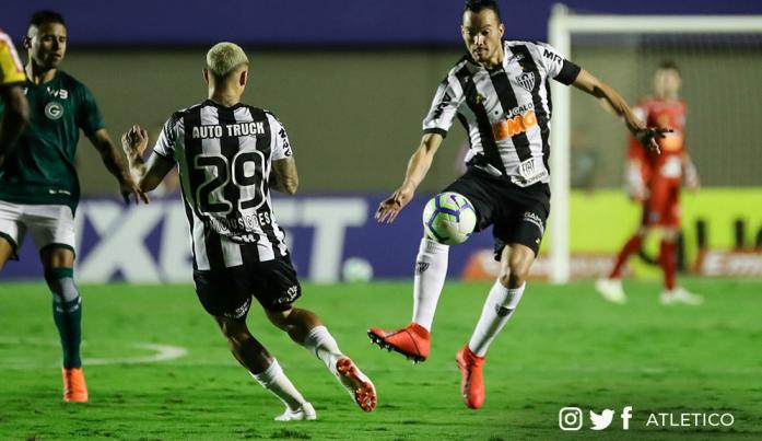 Atlético-MG só teve uma bola no travessão. Foto: Agência Galo