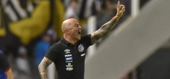 Jorge Sampaoli, técnico do Santos Jorge Sampaoli, técnico do Santos