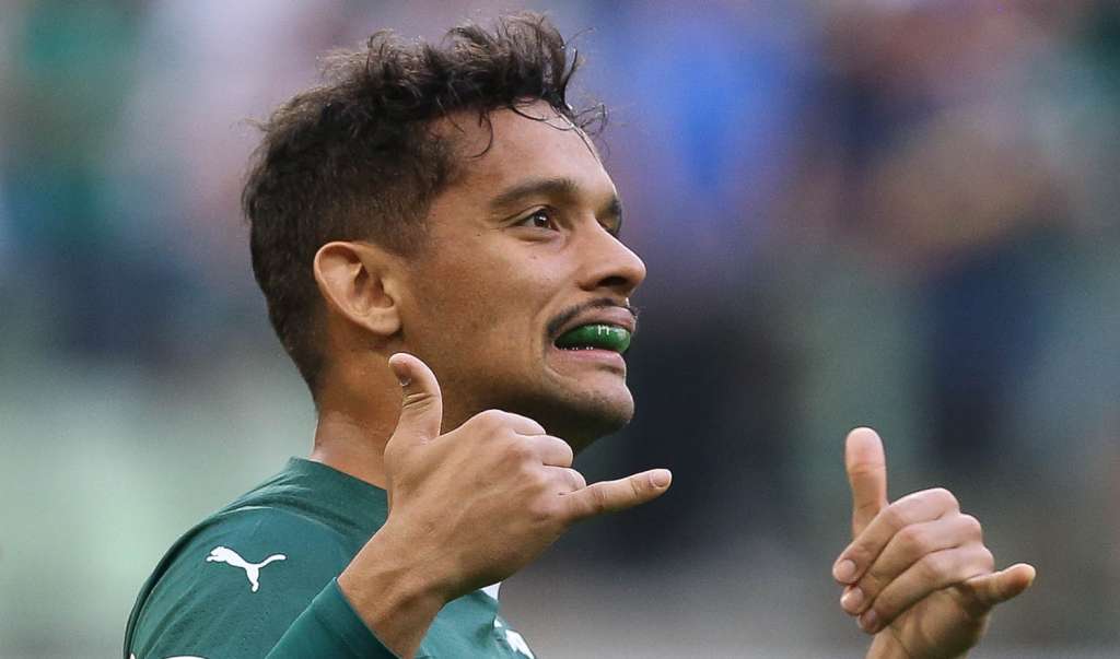Gustavo Scarpa está prestes a completar 50 jogos pelo Palmeiras  - Divulgação - Palmeiras
