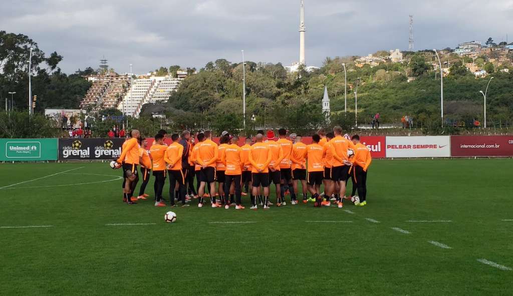 Inter faz último treino antes da decisão