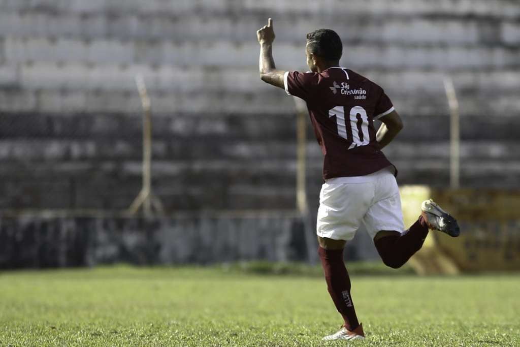 Potiguar marcou o gol de número 400 da história da Copa Paulista (Foto: Ale Vianna / CA Juventus)