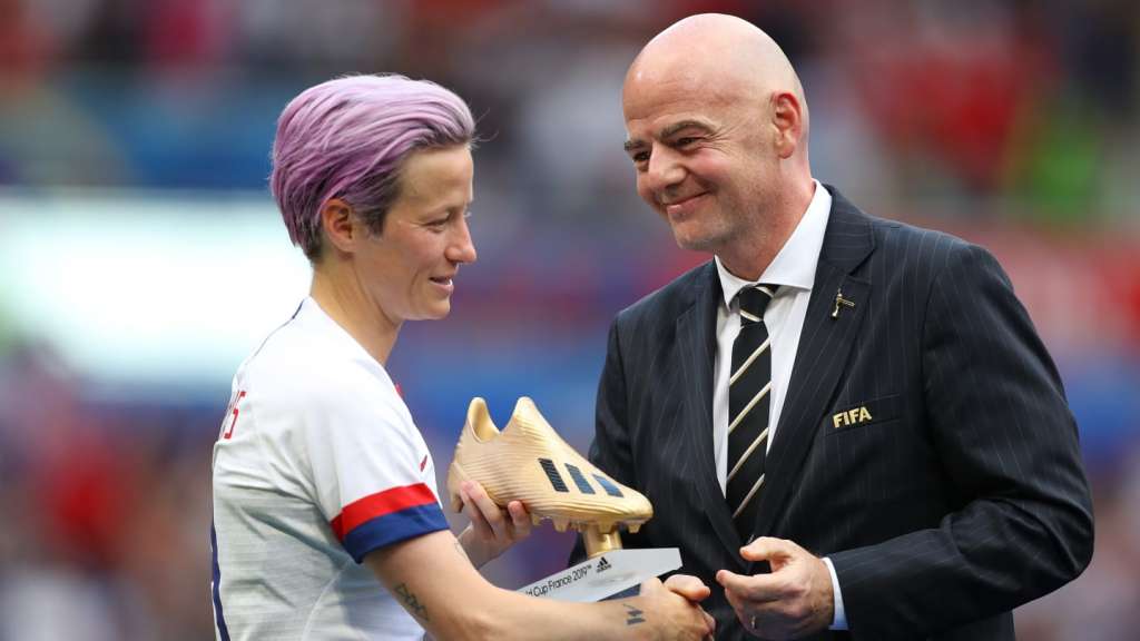 Infantino aposta na evolução do Mundial Feminino. (Foto: Divulgação)