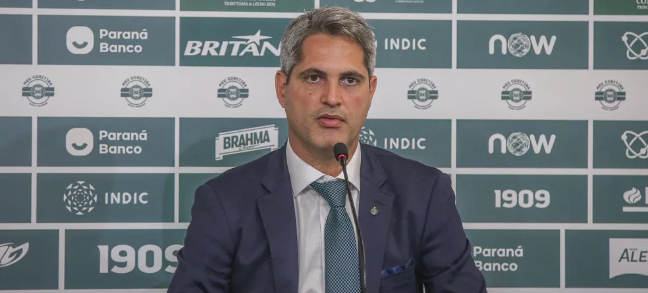 ‘Muito feliz’, técnico é apresentado no Coritiba: ‘No segundo turno, vai afunilando’
