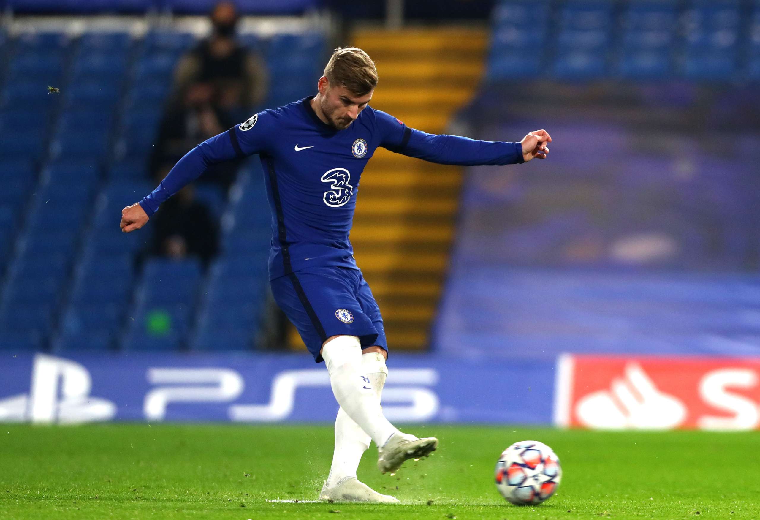 LIGA DOS CAMPEÕES: Com 2 de Timo Werner, Chelsea vence Rennes e lidera chave