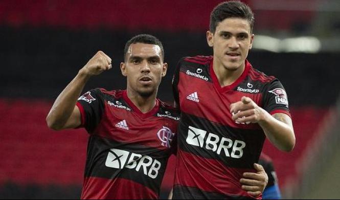 Pedro bate recorde pessoal de gols e festeja no Flamengo: ‘Sempre quero marcar’