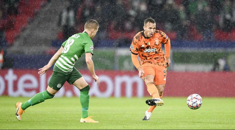 Treinador da Juventus explica substituição de Arthur no intervalo de jogo