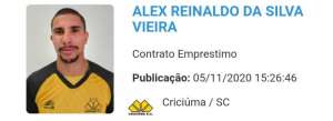 Série C: Lateral-direito ex-Avaí é regularizado e pode estrear pelo Criciúma