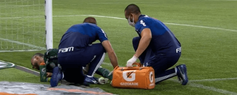 Wesley sofre lesão no joelho esquerdo e só volta a jogar pelo Palmeiras em 2021