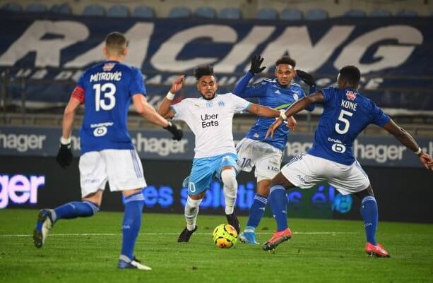 FRANCÊS: Olympique de Marselha vence fora de casa e encosta nos líderes