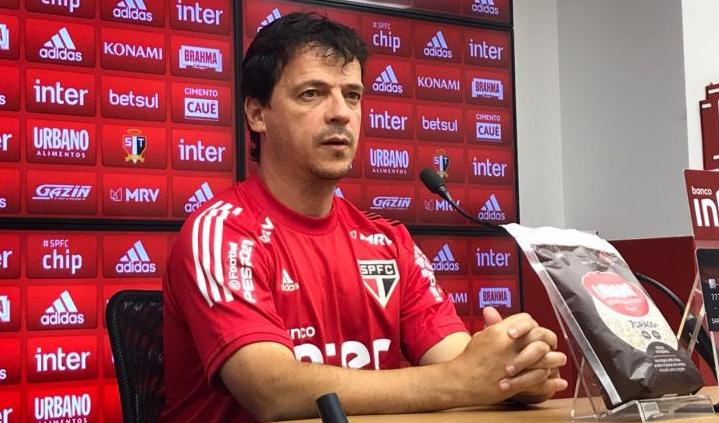 Fernando Diniz falou após vitória do São Paulo (Foto: Divulgação/São Paulo)