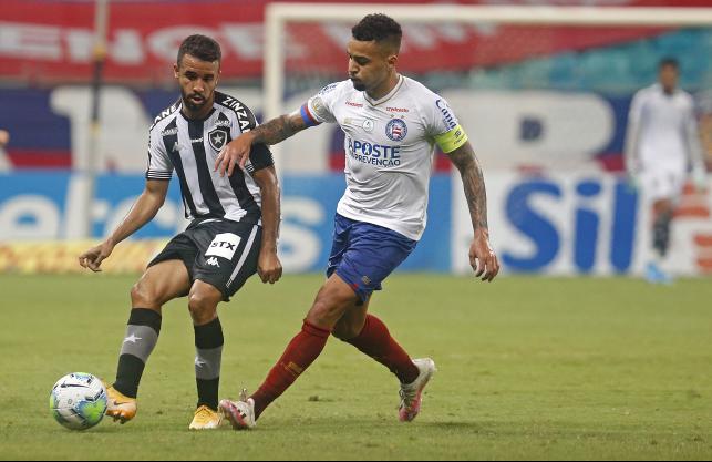 Bahia 1 x 0 Botafogo – Gol de pênalti aos 53 impõe derrota aos cariocas