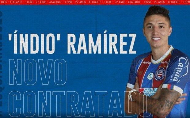 Bahia confirma contratação de atacante de clube que disputou a Sul-Americana