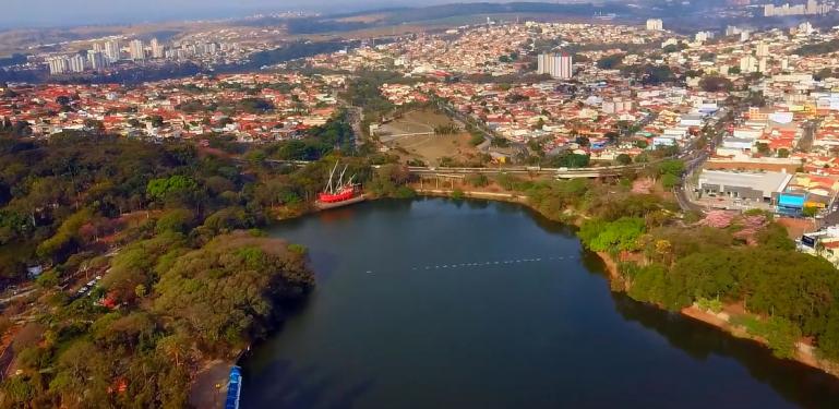 A Lagoa do Taquaral é um dos cartões postais de Campinas e ajudou a convencer os Delegados que a cidade seria excelente opção para realizar o 46º Brasileiro de Cronistas Esportivos da Abrace - Divulgação