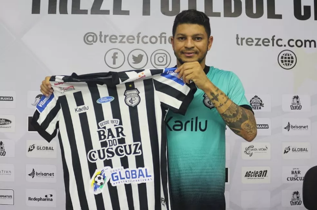 Série C: Treze-PB anuncia contratação de atacante que estava na Série D