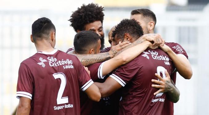 Juventus correu bastante no Majestoso. Foto: Alê Vianna