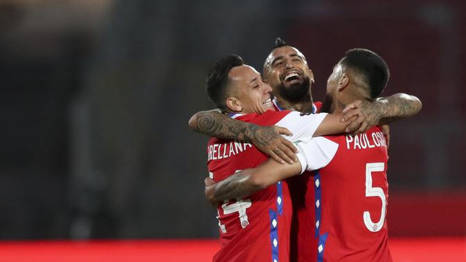 ELIMINATÓRIAS: Com show de Vidal, Chile vence a primeira
