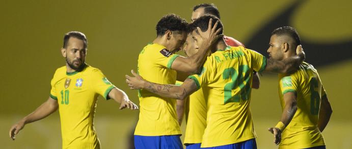 Brasil foi muito mal contra a frágil Venezuela