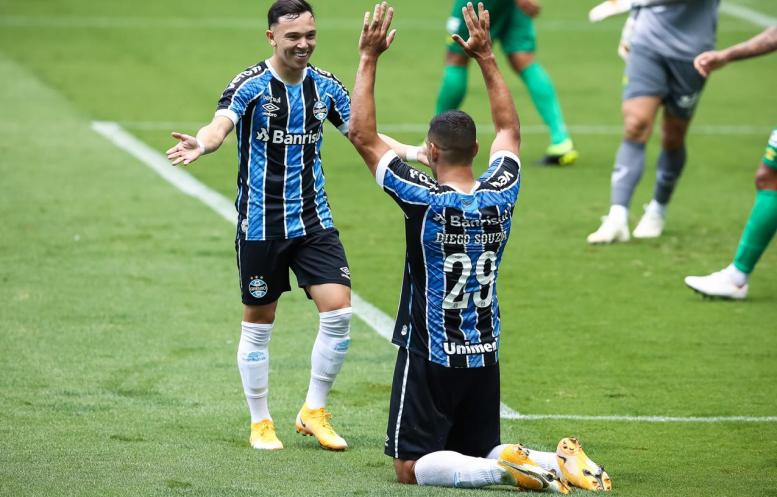 Grêmio 2 x 0 Cuiabá – Diego Souza acaba com Dourado e coloca Imortal na semi!