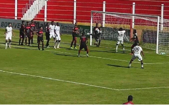 Goiânia levou a melhor sobre o União em Rondonópolis (Foto: CBF TV) Goiânia levou a melhor sobre o União em Rondonópolis (Foto: CBF TV)