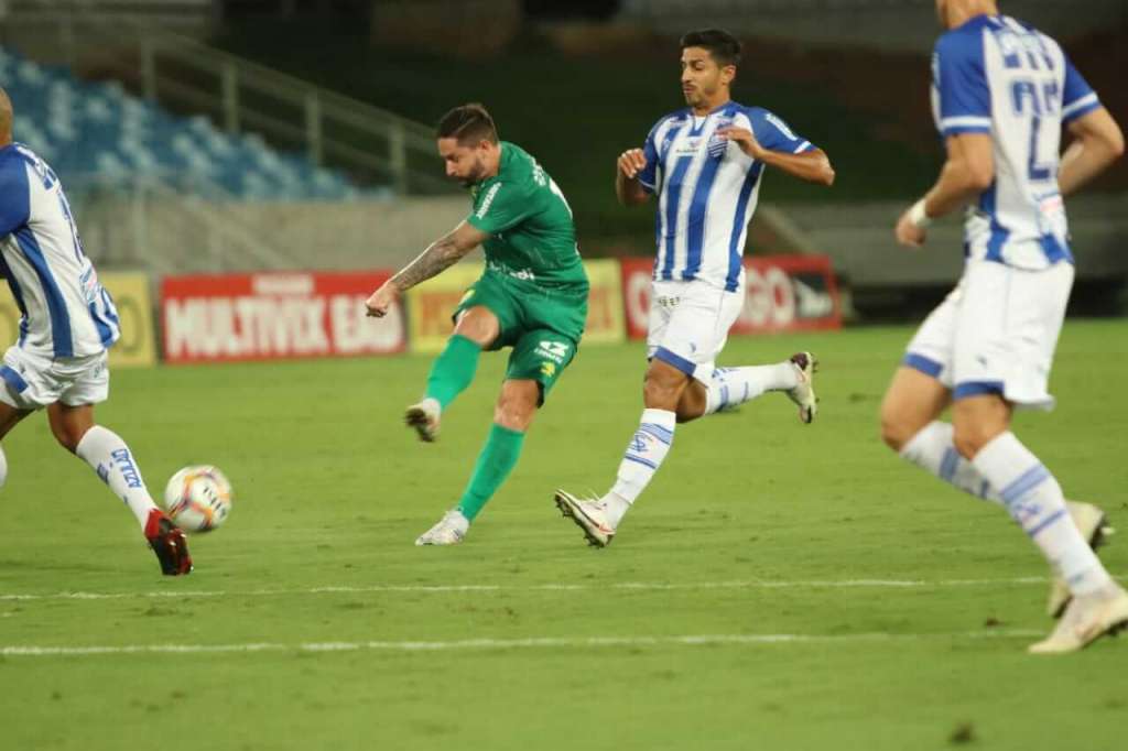 CSA venceu o Cuiabá na Arena Pantanal (Foto: Ascom Cuiabá) CSA venceu o Cuiabá na Arena Pantanal (Foto: Ascom Cuiabá)