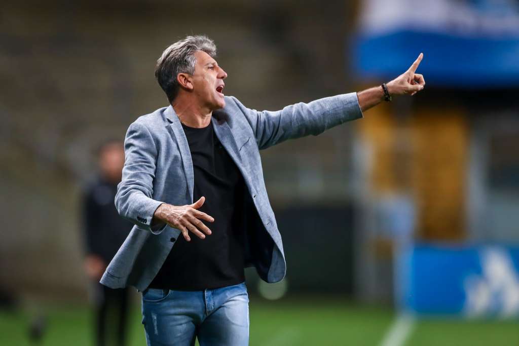 Técnico mais longevo da Série A, Renato Gaúcho estende contrato com o Grêmio (Foto: Lucas Uebel / Grêmio FBPA)