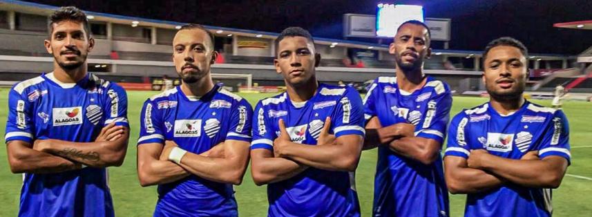 CSA festeja gol de Paulo Sérgio. Foto: Augusto Oliveira - CSA CSA festeja gol de Paulo Sérgio. Foto: Augusto Oliveira - CSA