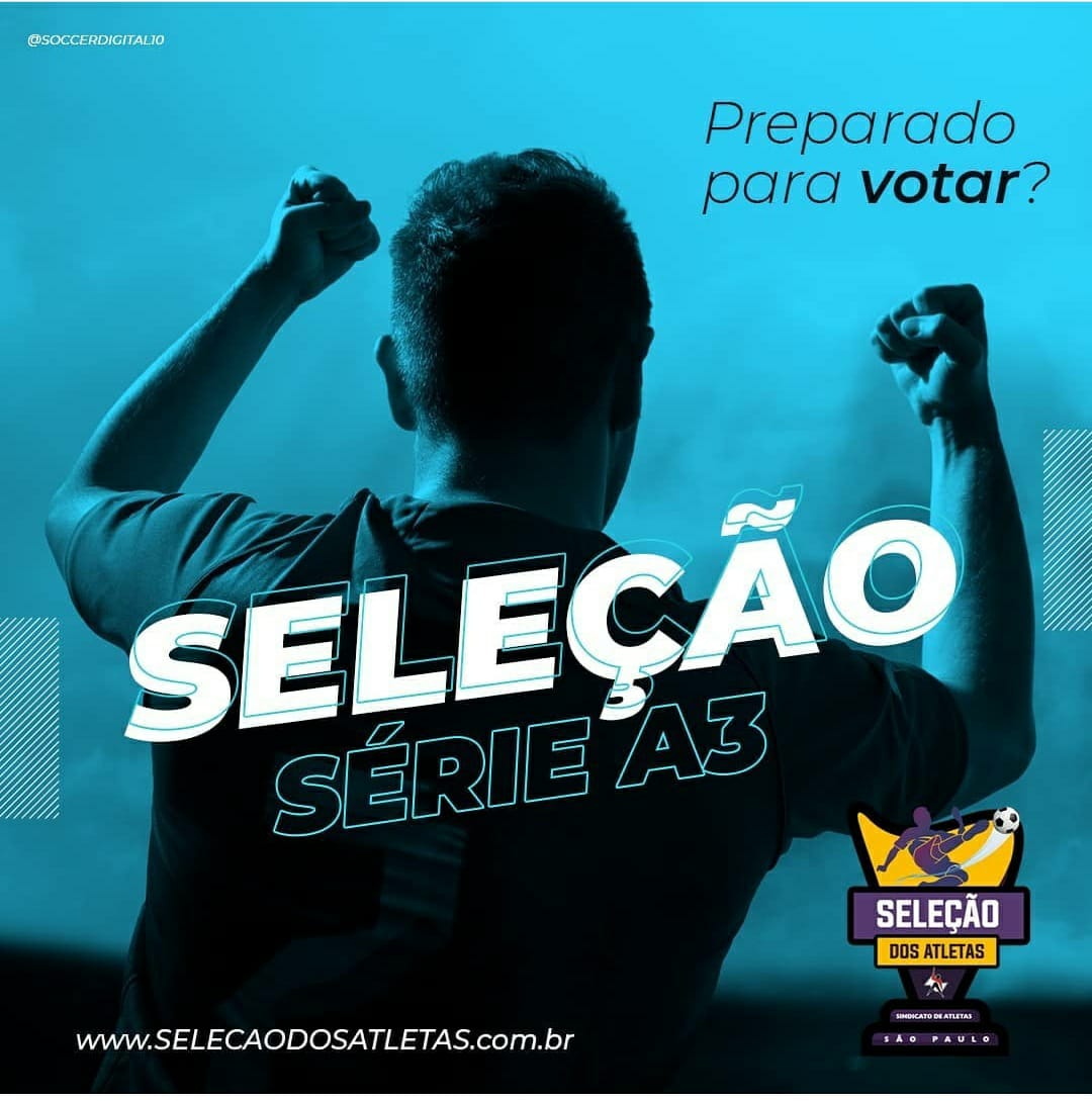 Sindicato dos Atletas de SP abre votação para a Seleção do Paulista da Série A3