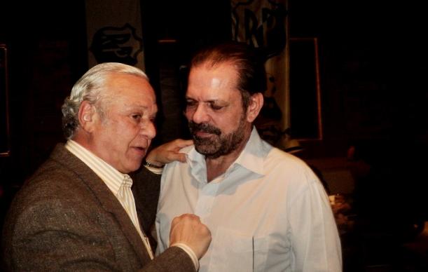 José Eduardo Rodrigues ao lado de Reinaldo Carneiro Bastos (Foto: Oscar Silva)