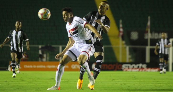 Figueirense e Botafogo empatam. Foto: Patrick Floriani/FFC