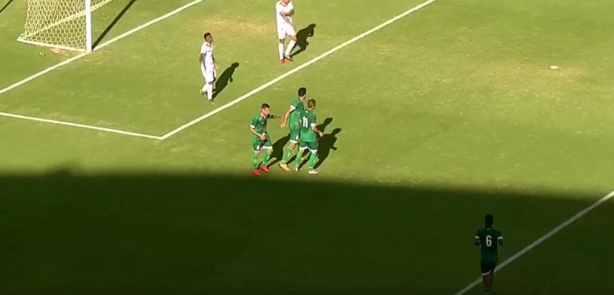 Gama virou o placar em cima do Atlético-BA (Foto: Reprodução/Mycujoo) Gama virou o placar em cima do Atlético-BA (Foto: Reprodução/Mycujoo)