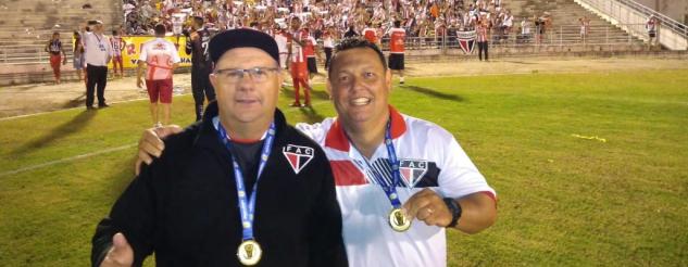 Marcelo Vilar e Jurandi Júnior vibram com título brasileiro da Série D de 2018