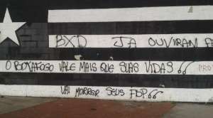 Torcida sobe o tom e faz ameaças: 