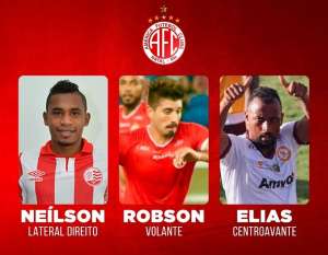 Série D: América-RN anuncia trio de reforços para o mata-mata do Brasileiro