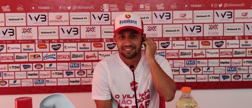 Série C: Atacante ex-Juventude é apresentado no Vila Nova e fala em ‘buscar o acesso’