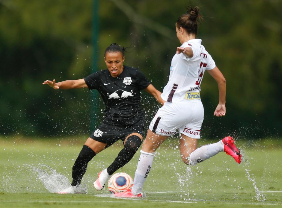 PAULISTA FEMININO: Sob forte chuva, RB Bragantino e Ferroviária empatam 1ª semifinal