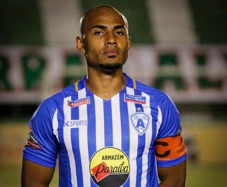 Jean Santos no Atlético-PB (Foto: Divulgação)