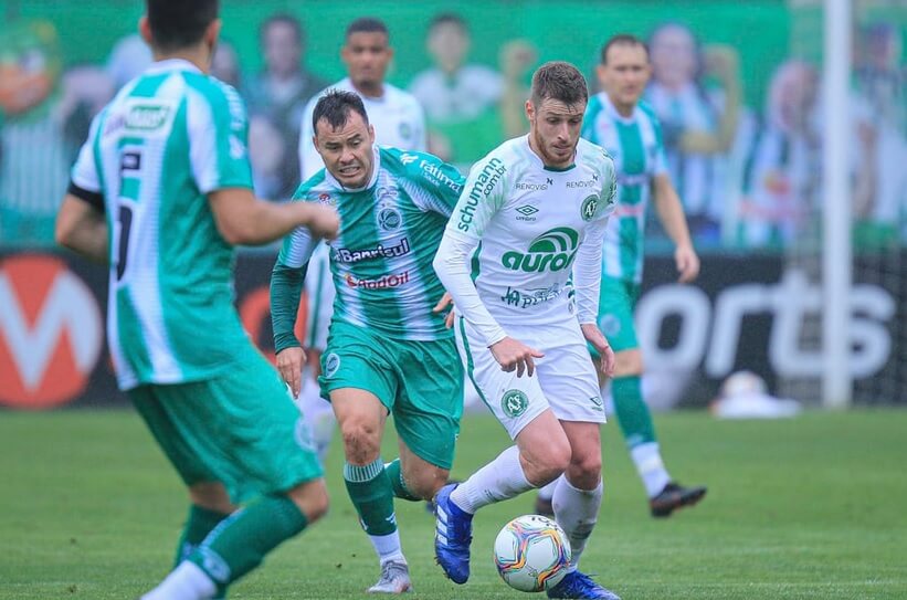 Juventude e Chapecoense ficaram no empate (Foto: Márcio Cunha/ACF)