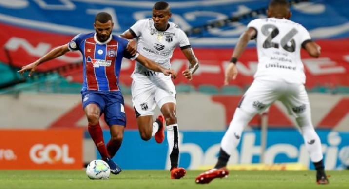 Ceará foi melhor no segundo tempo e venceu. Foto: Felipe Oliveira - ECB