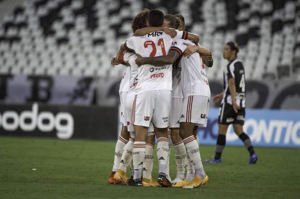O Flamengo bateu o Botafogo (Foto: Alexandre Vidal/Flamengo)