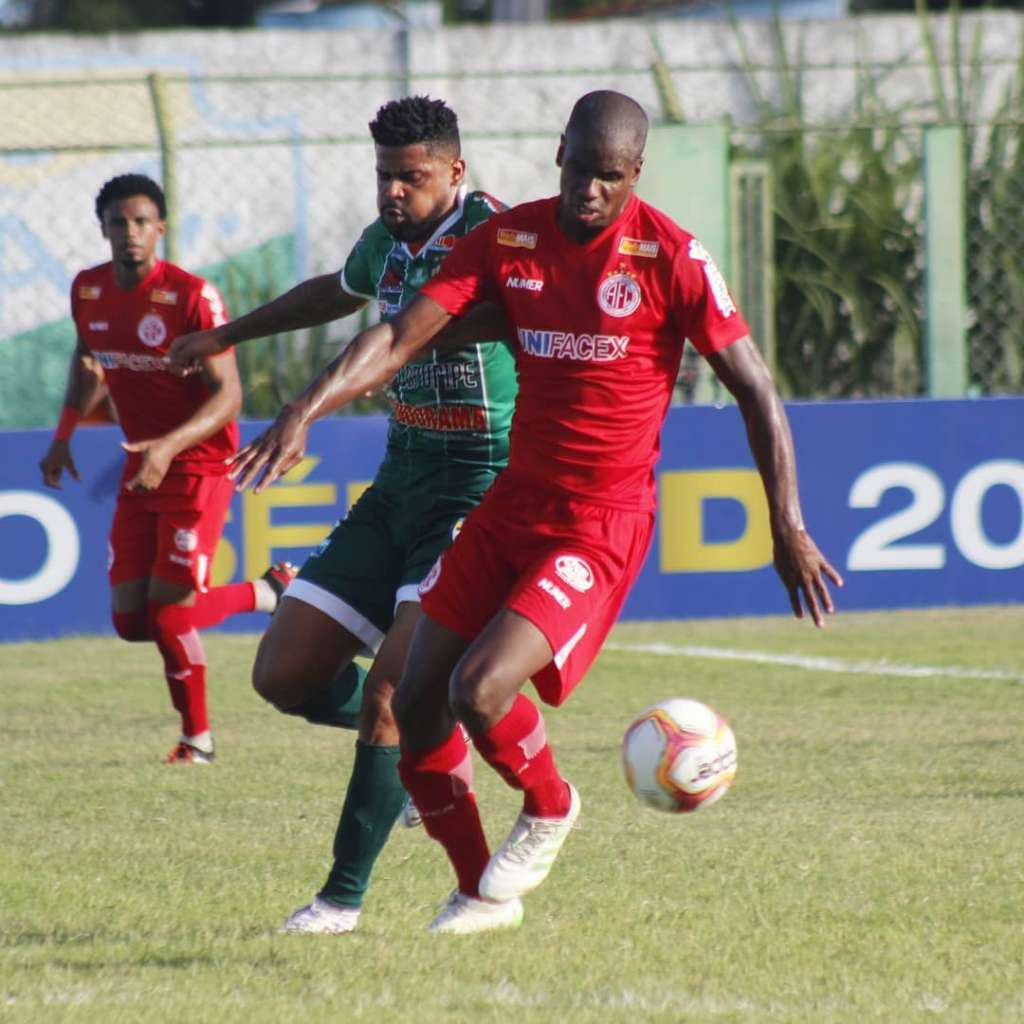 Coruripe-AL vence o América-RN pela Série D (Foto: Canindé Pereira / América-RN) - Canindé Pereira / América-RN