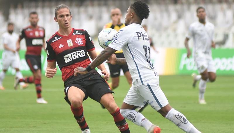 Flamengo e Santos estão na briga pelo G4 (Foto: Divulgação/ Santos)