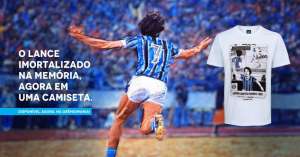 Grêmio pega carona na torcida e lança camisas com frases icônicas de Renato Gaúcho